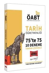 2021 ÖABT Tarih Öğretmenliği 75 te 75 Tamamı Çözümlü 10 Deneme Sınavı Yargı Yayınları