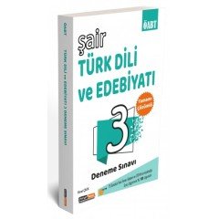 ÖABT Şair Türk Dili ve Edebiyatı Çözümlü 3 Deneme Sınavı