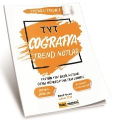 TYT Coğrafya Trend Notlar Trend Akademi Yayınları