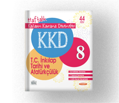 8. Sınıf T.C İnkılap Tarihi ve Atatürkçülük KKD Haftalık Kazanım Kavrama Denemeleri Kurmay ELT Yayınları