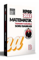 2022 KPSS Matematik Tamamı Çözümlü Soru Bankası Benim Hocam Yayınları