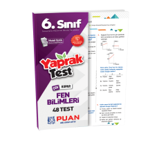 6. Sınıf Fen Bilimleri Yaprak Test Puan Yayınları