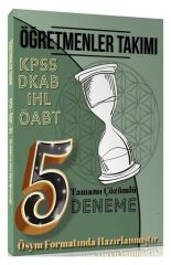 ÖABT Din Kültürü ve Ahlak Bilgisi Öğretmenliği 5 Deneme Öğretmenler Takımı