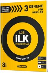 8. Sınıf LGS Tüm Dersler İlk Dönem Deneme Hız Yayınları