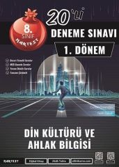 8. Sınıf Din Kültürü ve Ahlak Bilgisi 1. Dönem Mod 20 Deneme Nartest Yayınları