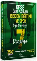 ÖABT Beden Eğitimi ve Spor Öğretmenliği 7 Deneme Çözümlü Mehmet Soylu Ahmet Çam CBA Akademi