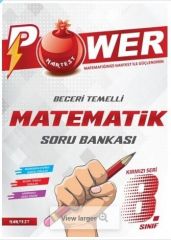 8. Sınıf Matematik Kırmızı Power Soru Bankası Nartest Yayınları