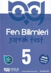 5. Sınıf Fen Bilimleri Yaprak Test Nitelik Yayınları