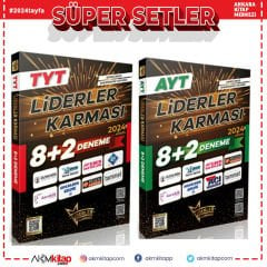 Liderler TYT AYT 2024 Model 8+2 Deneme Seti 2 Kitap