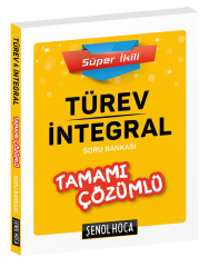 TYT Türev İntegral Tamamı Çözümlü Soru Bankası Şenol Hoca Yayınları