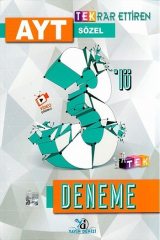 AYT Sözel Tekrar Ettiren TEK 3 lü Deneme Yayın Denizi Yayınları