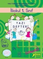 İlkokul 1. Sınıf Yazı Defteri-Dik Temel Harflerle Yuva Yayınları