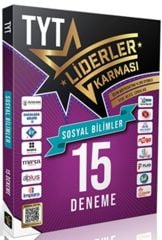 TYT Sosyal Bilimler 15 Branş Deneme Liderler Karması