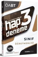 İndeks Kitap 2020 ÖABT Sınıf Öğretmenliği Hap 3 Deneme Çözümlü