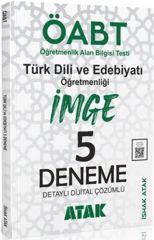 ÖABT Türk Dili Edebiyatı Öğretmenliği İmge 5 Deneme Atak Yayınları