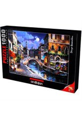 Anatolian Puzzle 1000 Parça Venedik Sokakları 2