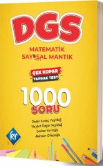 DGS Matematik Sayısal Mantık Çek Kopar Yaprak Test KR Akademi