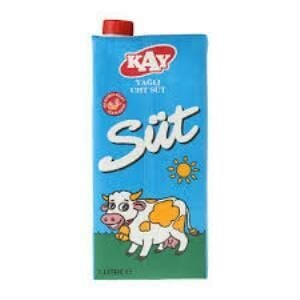 Kay UHT Yağlı Süt 1000ml X 4