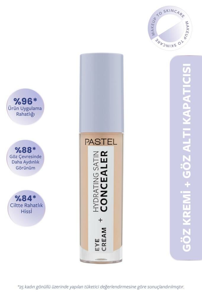 Pastel Eye Cream+Hydrating Satin Concealer 62