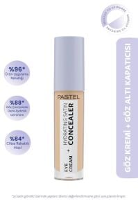 Pastel Eye Cream+Hydrating Satin Concealer 64