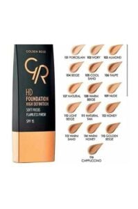 Golden Rose Hd Foundation High Definition No:109 Nude