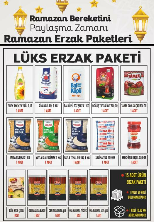 Lüx Erzak Paketi