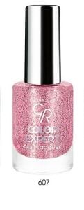 Golden Rose Color Expert Nail Lacquer Glitter No:607