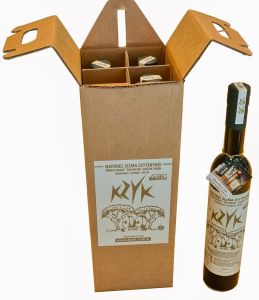 %0,2 Asit 4x0,5 lt Filtresiz Zeytinyağı, Erken Hasat, Soğuk Sıkım-Tek Bahçe