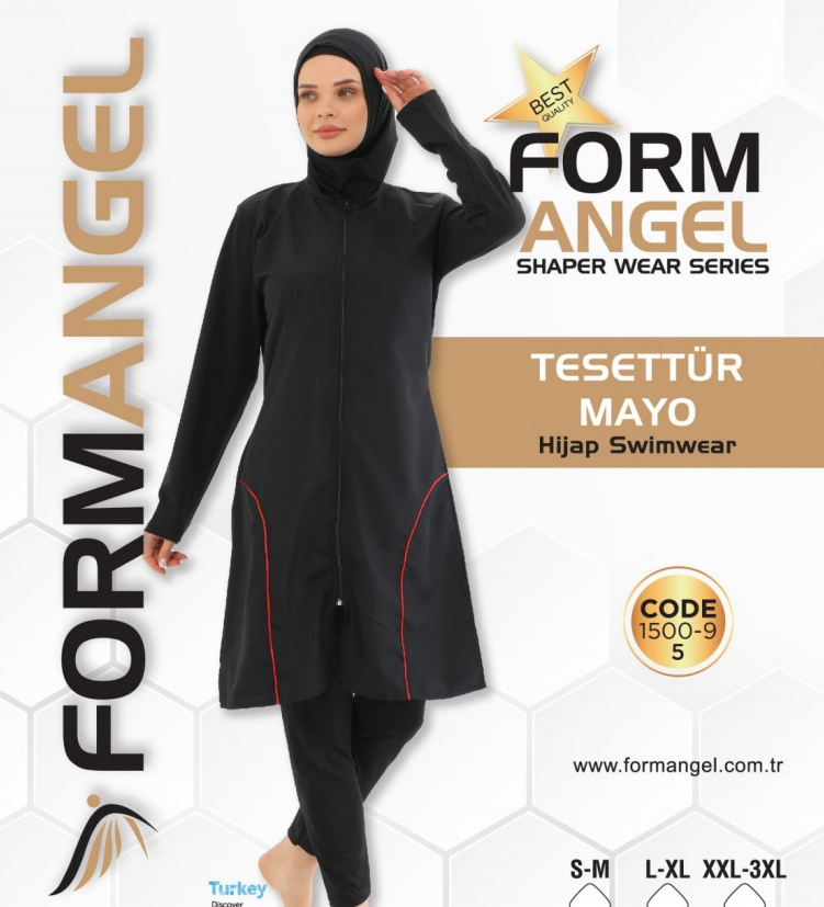 Form Angel 1500-9 SİYAH - S/M