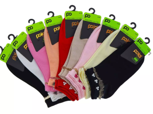 Pola 4376 Kadın Taşlı Bambu Çorap