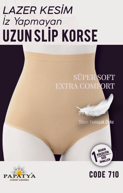 Papatya 710 Lazer Slip Korse