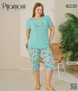 Pijamoni 7345-2 Kapri