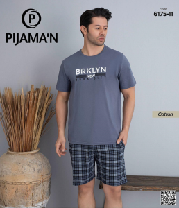 Pijaman 6175-11 Şortlu