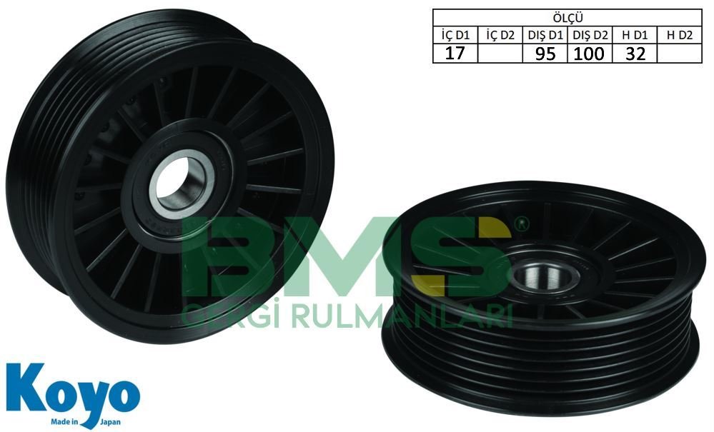 BMS 313 ERR3562 GERGİ  RULMANI LAND ROVER V8