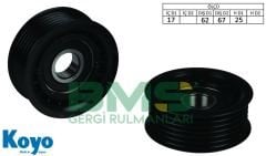 BMS 363 51856150 GERGİ RULMANI ALFA ROMEO-FIAT EGEA-JEEP RENEGADE