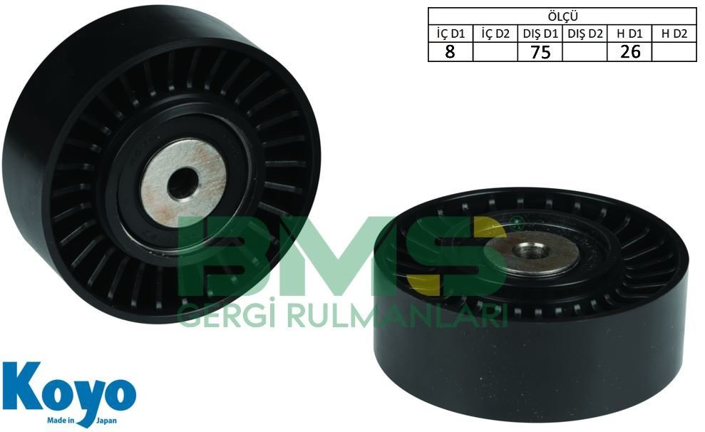 BMS 336  GERGİ RULMANI AUDI A4-A6 3.0 TDI