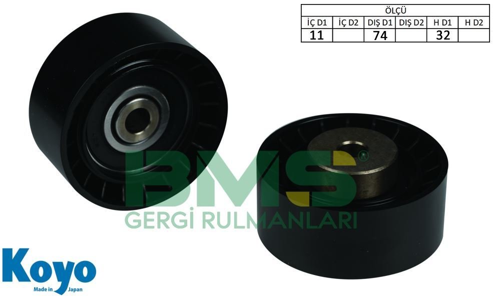 BMS 258 1858885 GERGİ RULMANI SCANIA 4 SERİSİ