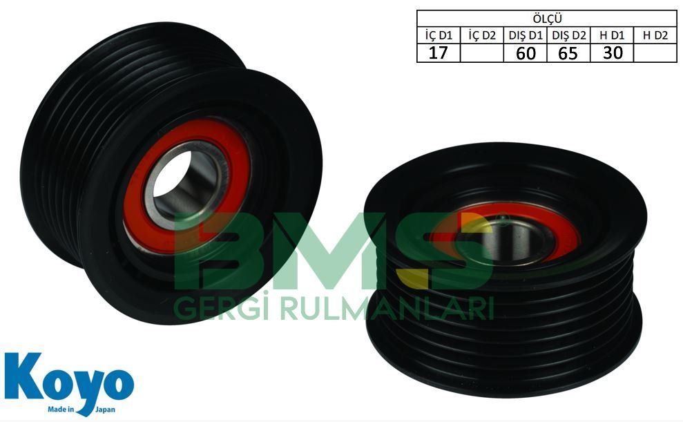 BMS 126 95131-67J00 GERGİ RULMANI SUZUKI GRANDVITARA 1.9DSSI (824327)