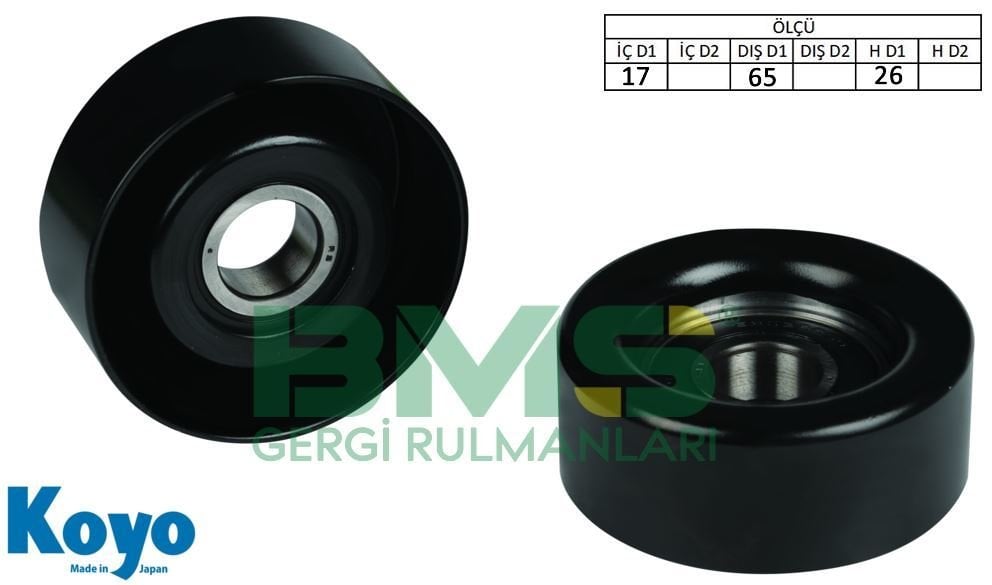 BMS 276 25821-2A000 GERGİ RULMANI HYUNDAI İ20-İ30/CEED 1.5 1.6 CRDI