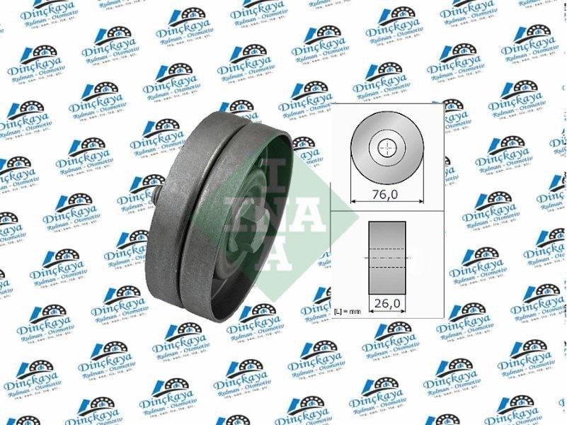 INA 532032630 032145276 GERGİ RULMANI SEAT/VW/SKODA (F 551814)