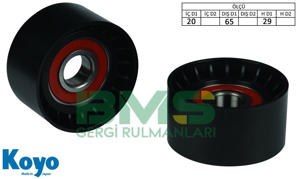 BMS 347 MK667237 GERGİ RULMANI MITSUBISHI FUSO CANTER (327237)