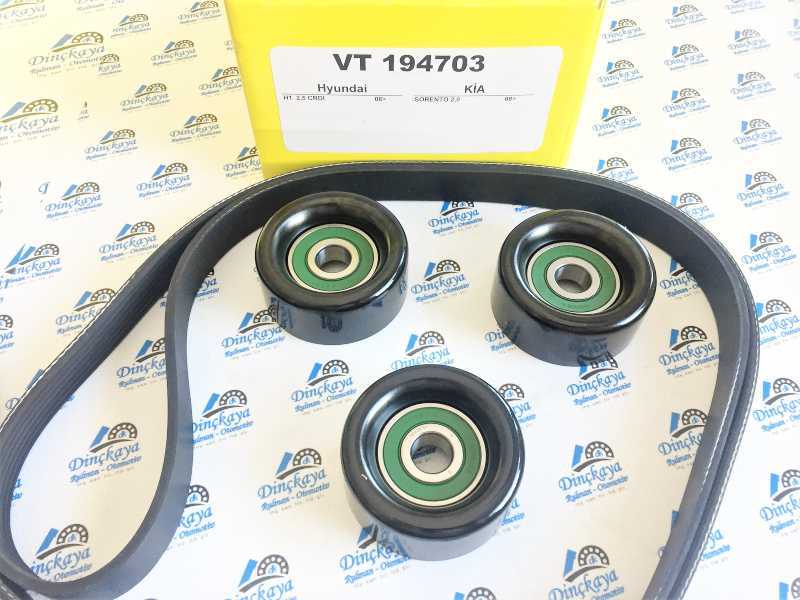 GMB VT 194703  V KAYIŞ SETİ HYUNDAI H1 2,5 CRDI 08> KIA SORENTO 2