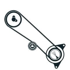 SKF VKMC 03318 FM5Q-8A615-AA TRİGER KİTİ+DEVİRDAİM DV6FC-DW6FD