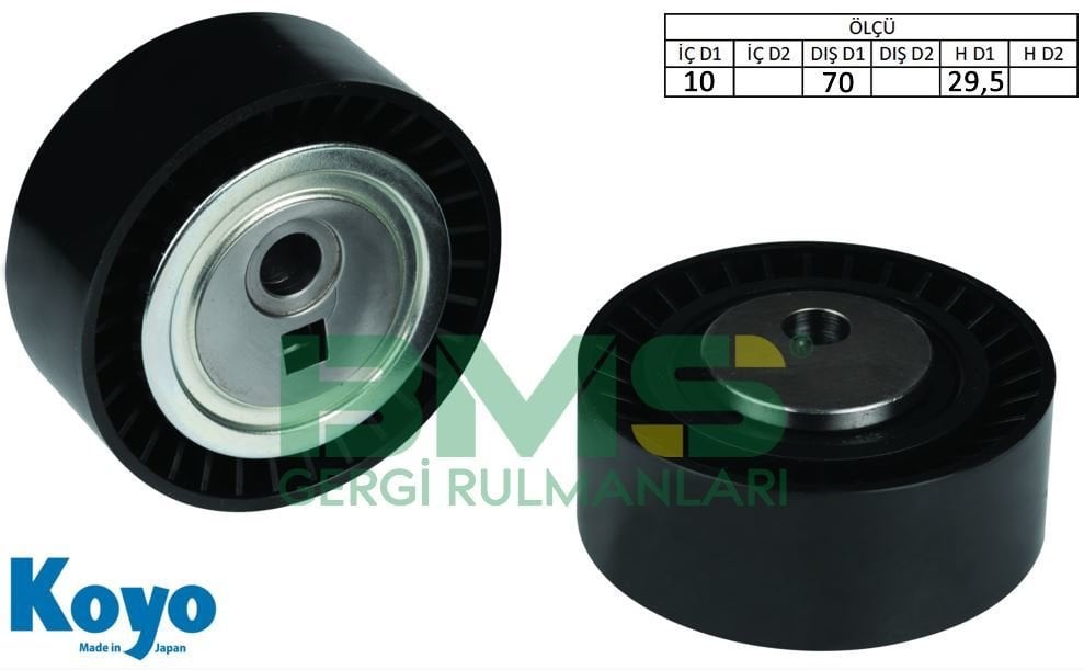 BMS 107-P 5751.29 GERGİ RULMANI PEUGEOT PARTNER 1.9D  (405129)