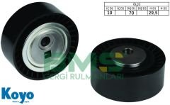 BMS 107-P 5751.29 GERGİ RULMANI PEUGEOT PARTNER 1.9D  (405129)