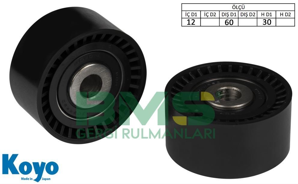 BMS 160 278905110101 GERGİ RULMANI TATA (630101)