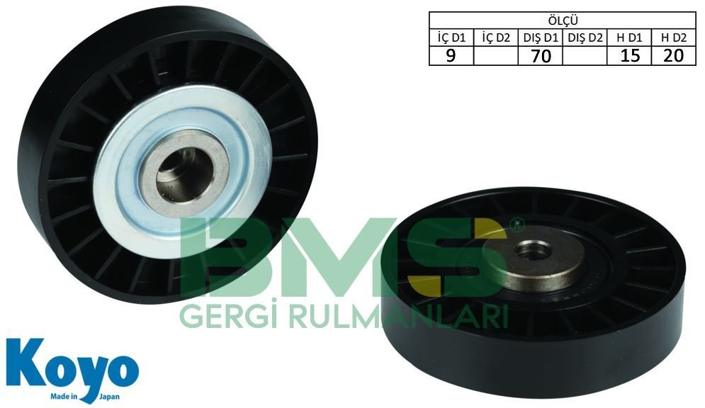 BMS 278 7700274218 GERGİ RULMANI RENAULT CLIO 2 1.4 KANGOO 1.4