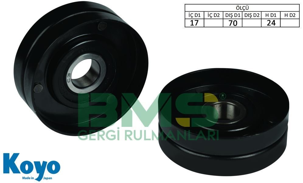 BMS 127 038903315C GERGİ RULMANI OPEL/VOLKSWAGEN (507024)