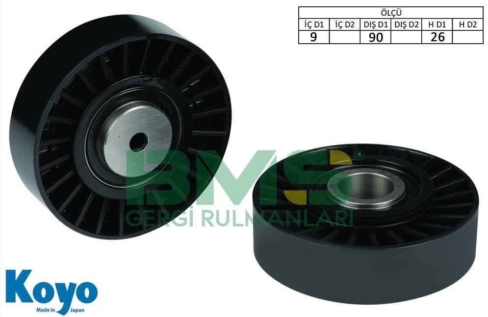 BMS 163 074145278E GERGİ RULMANI VW GOLF LT28/LT35 (500169)