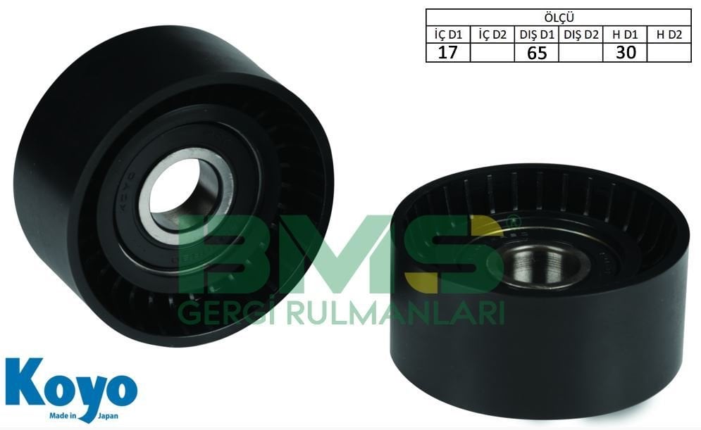 BMS 259 55184055 GERGİ RULMANI FIAT DOBLO 1.9D (950008)